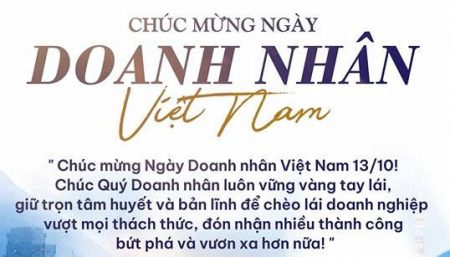 CHÚC MỪNG NGÀY DOANH NHÂN VIỆT NAM 13/10/2026